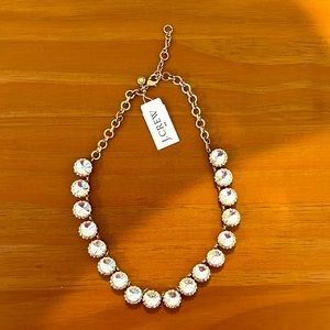 J.Crew Gold Diamond Necklace - NWT